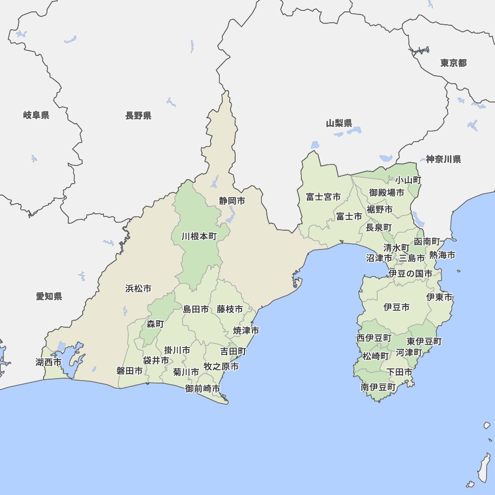 静岡地図