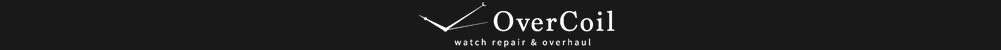 新宿区で腕時計のオーバーホール・修理ができるOverCoil