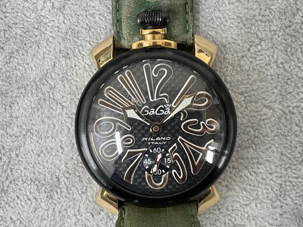 ガガミラノのマヌアーレ5014.01Sのオーバーホールを行いました。