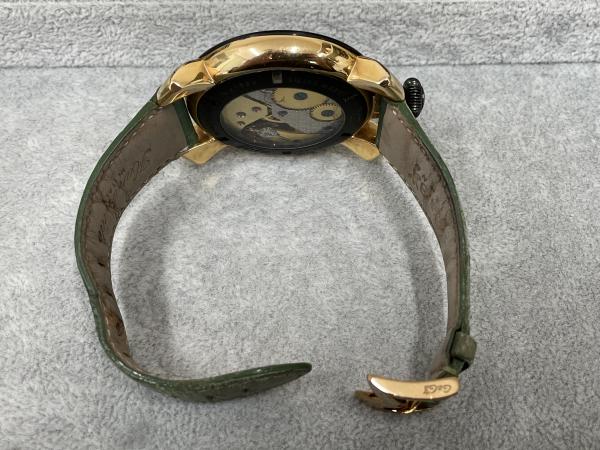 ガガミラノのマヌアーレ5014.01Sのオーバーホールを行いました。