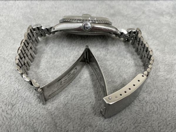ロレックスのデイトジャスト1603のオーバーホールを行いました。