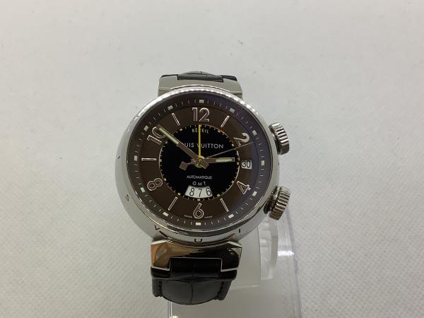 ルイヴィトンのタンブール レヴェイユGMT Q1151のオーバーホールを行いました。