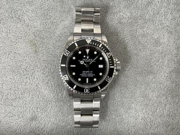 ロレックスのシードゥエラー16600のオーバーホールを行いました。