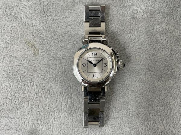 カルティエのミスパシャW3140007のオーバーホールを行いました。