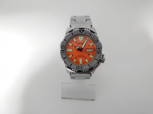 セイコーのモンスターSKX781/7S26-0350のオーバーホールを行いました。