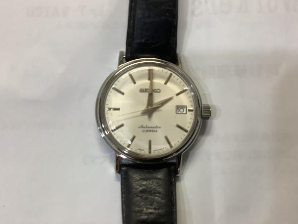 セイコーのメカニカル クラシックモデル デイト SARB031/6R15-00V0のオーバーホールを行いました。