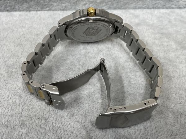 タグホイヤーの4000シリーズ995.408Kのオーバーホールを行いました。