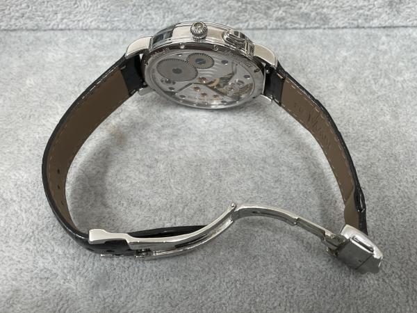 モーリスラクロアのマスターピース ダブルレトログラードMP7018のオーバーホールを行いました。
