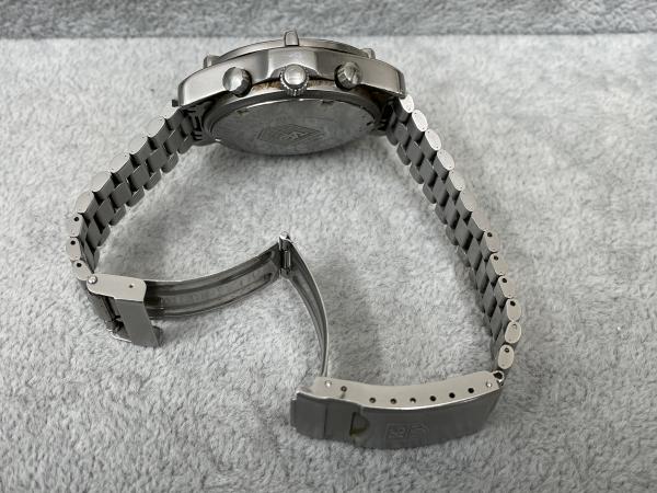 タグホイヤーのクロノグラフ デイト 860.306のオーバーホールを行いました。