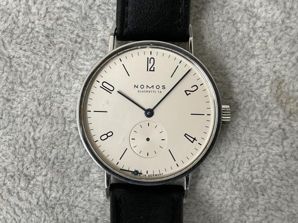 ノモス NOMOS タンジェント TN1A1W1のオーバーホールを行いました。
