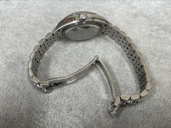 ロレックスのデイトジャスト28 279174Gのオーバーホールを行いました。