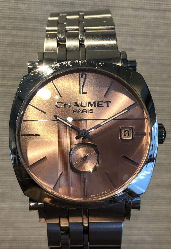 ショーメのダンディW11270-26Cのオーバーホールを行いました。