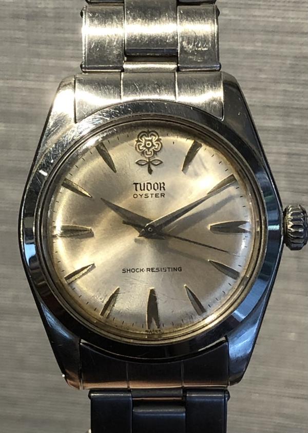 チューダーのデカバラ オイスターRef.7934のオーバーホールを行いました。