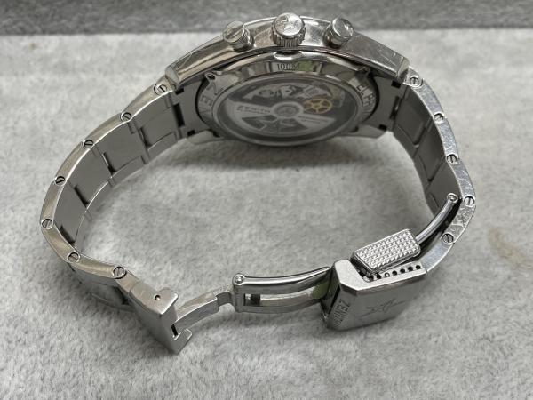 ゼニスの03.2040.400エルプリメロ 36000VPHのオーバーホールを行いました。