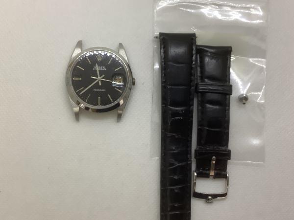 ロレックスのオイスターデイト プレシジョンref6694のオーバーホールを行いました。