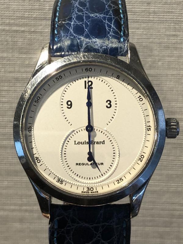 ルイエラールのエクセレンス レギュレーター50201 のオーバーホールを行いました。