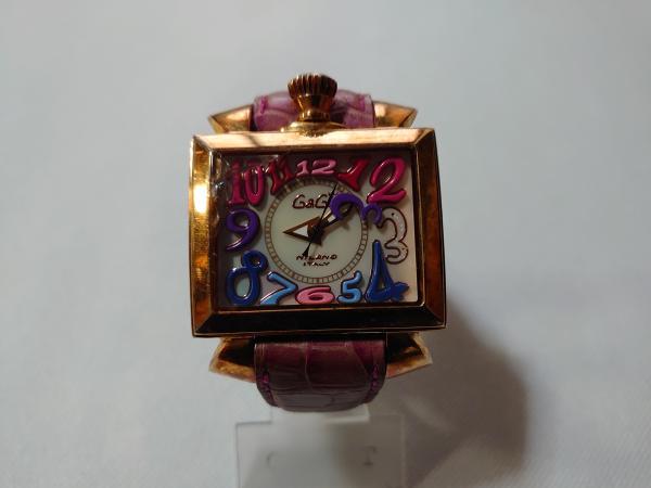 ガガミラノのナポレオーナ6031.1のオーバーホールを行いました。