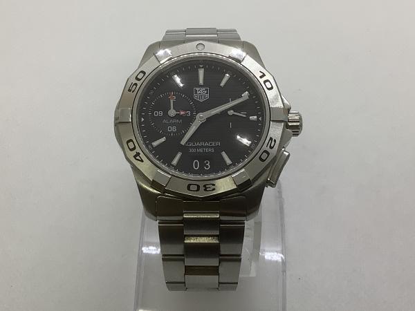 タグホイヤーのアクアレーサーWAP111Zのオーバーホールを行いました。
