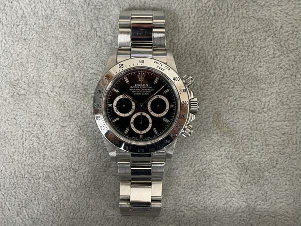 ロレックスのデイトナ・エルプリメロRef.16520のオーバーホールを行いました。