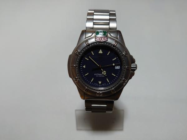 タグホイヤーのプロフェッショナル4000 WF1111-0のオーバーホールを行いました。