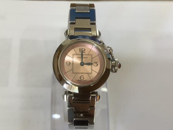 カルティエのミスパシャW3140008のオーバーホールを行いました。