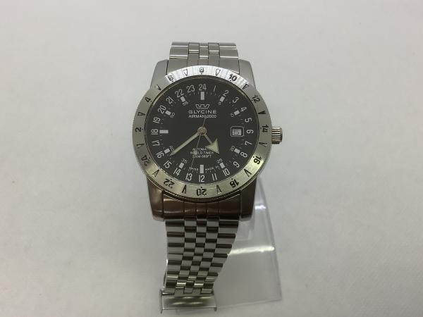 グライシンのエアマン2000ワールドタイマー3764のオーバーホールを行いました。