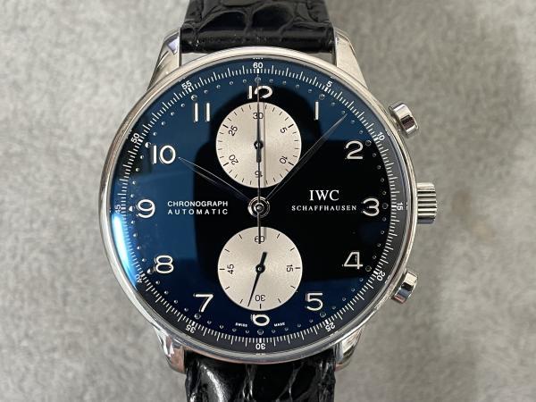 IWCのポルトギーゼ クロノグラフIW371404のオーバーホールを行いました。