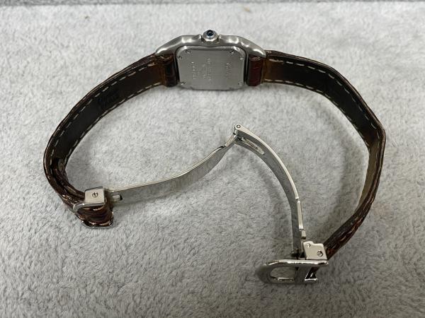 カルティエのパンテール クラシック フィガロウォッチSM W250295Aのオーバーホールを行いました。