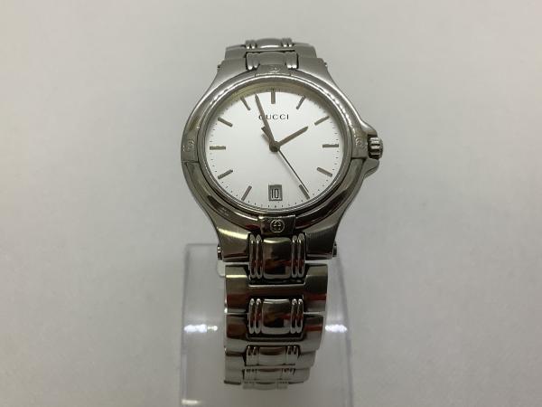 グッチの9040Mのオーバーホールを行いました。