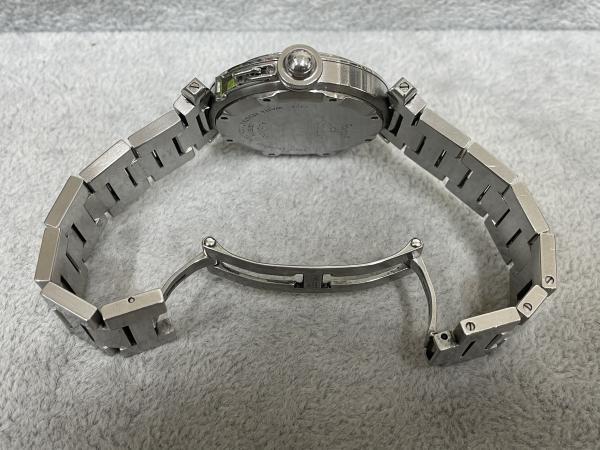 カルティエのパシャC W31074M7のオーバーホールを行いました。