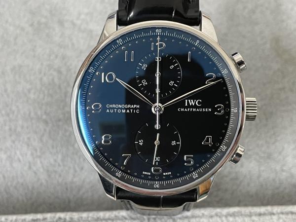 IWCのポルトギーゼ クロノグラフIW371438のオーバーホールを行いました。