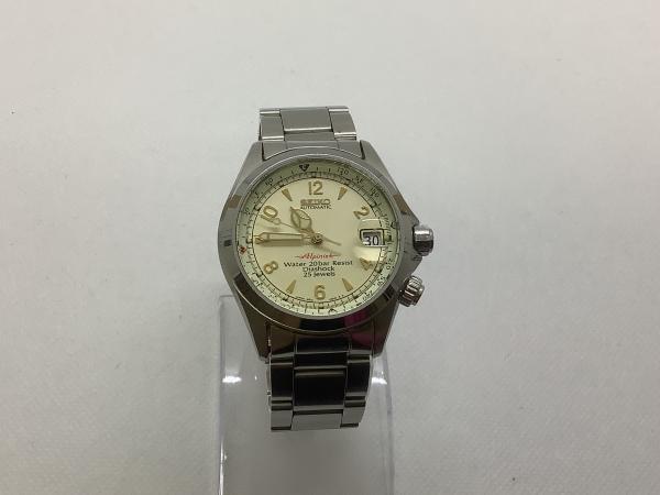 セイコーのアルピニスト4S15-6000のオーバーホールを行いました。