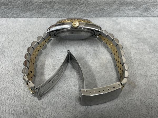 ロレックスのデイトジャスト16233のオーバーホールを行いました。