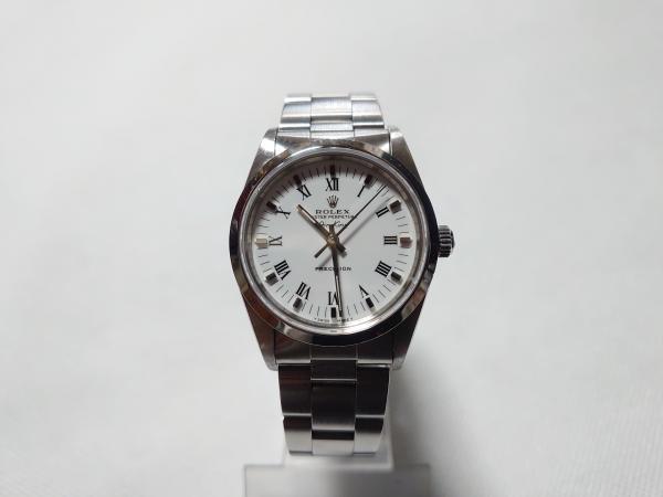 ロレックスのエアキング14000のオーバーホールを行いました。