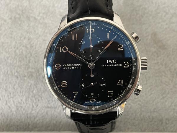 IWCのポルトギーゼ クロノグラフIW371447のオーバーホールを行いました。