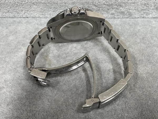 ロレックスのGMTマスターⅡ Ref. 116710BLNRのオーバーホールを行いました。