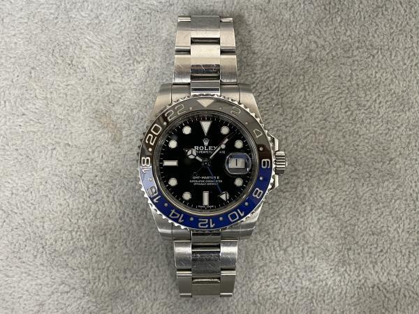 ロレックスのGMTマスターⅡ Ref. 116710BLNRのオーバーホールを行いました。