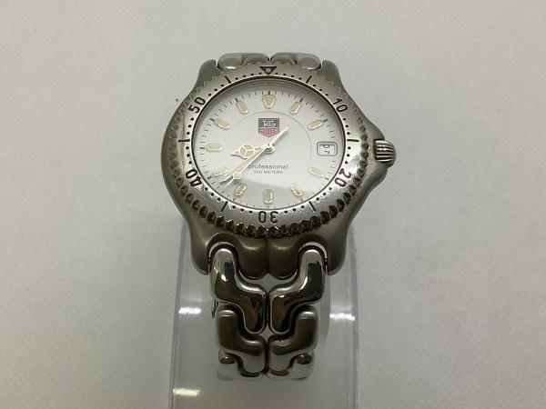 タグホイヤーのセルシリーズ プロフェッショナル WG1112のオーバーホールを行いました。