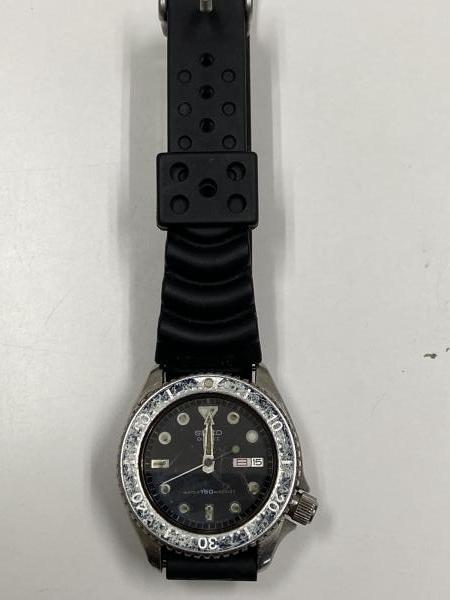 セイコーのダイバーズウォッチ6458-6000のオーバーホールを行いました。