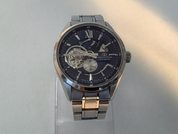 オリエントスターのモダンスケルトンRK-AV0004Lのオーバーホールを行いました。