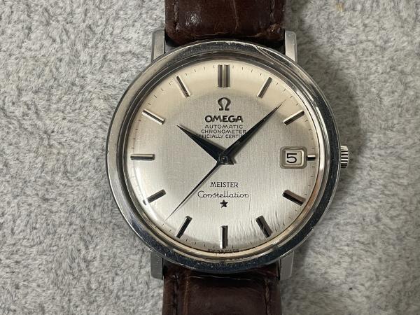 オメガのマイスター コンステレーションのRef.168.004のオーバーホールを行いました。