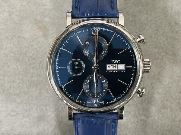 IWCのポートフィノ ローレウス IW391019のオーバーホールを行いました。