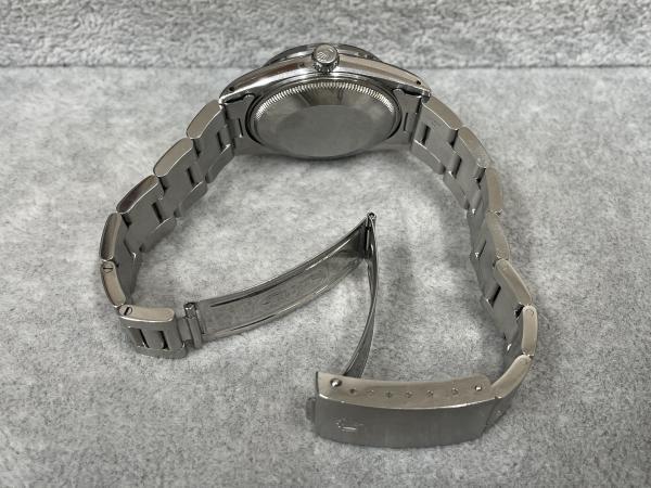 ロレックスのオイスターパーペチュアルデイト1500のオーバーホールを行いました。