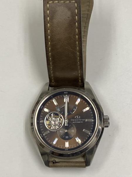 オリエントスターのソメスサドルモデルWZ0111DKのオーバーホールを行いました。