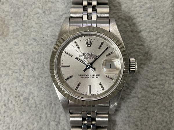 ロレックスのデイトジャスト79174のオーバーホールを行いました。(香川県/Y様)