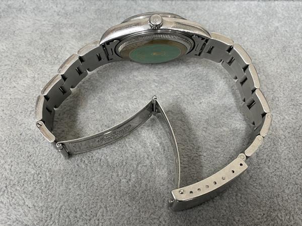 ロレックスのエアキングの14000Mのオーバーホールを行いました。