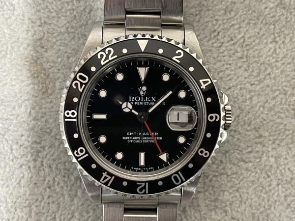 ロレックスのGMTマスターⅡ 16710のオーバーホールを行いました。