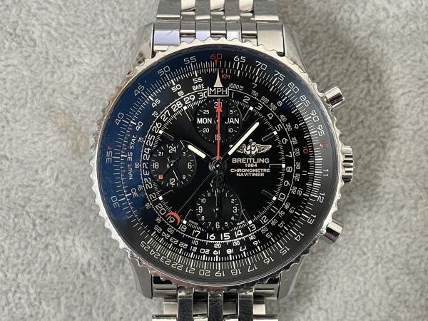 ブライトリングのナビタイマー 1884 リミテッドエディションRef.A2135024/BE62のオーバーホールを行いました。