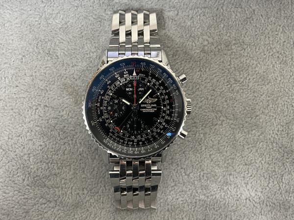 ブライトリングのナビタイマー 1884 リミテッドエディションRef.A2135024/BE62のオーバーホールを行いました。