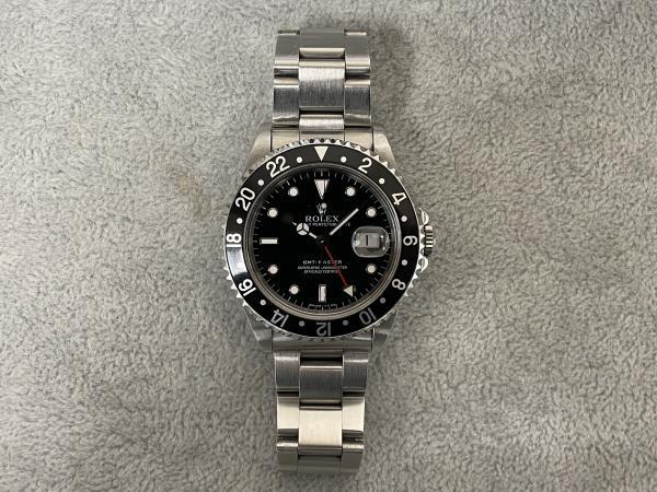 ロレックスのGMTマスターⅡ 16710のオーバーホールを行いました。